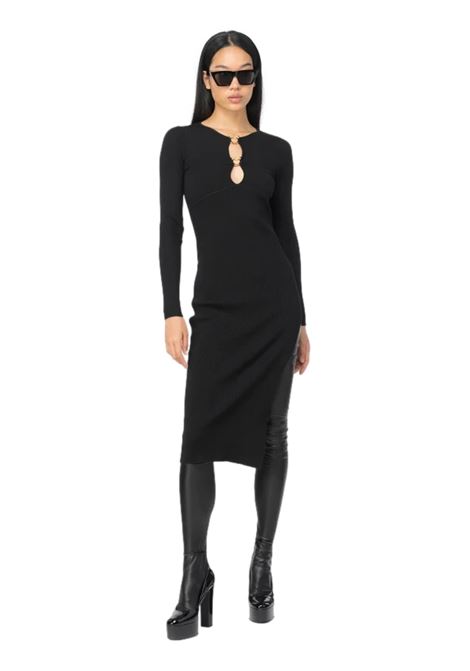 ABITO LONGUETTE FIBBIE LOVE BIRDS PINKO | Abiti | 101845 A15SZ99